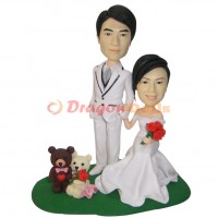 AD017 Wedding Doll, wedding cake doll, Wedding Doll decoration