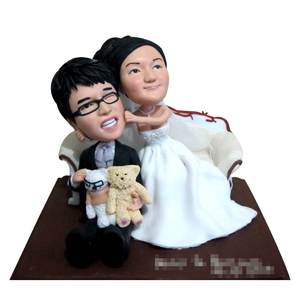 AD023 Wedding Doll, wedding cake doll, Wedding Doll decoration