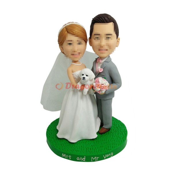 ASN192 Wedding Doll, wedding cake doll, Wedding Doll decoration